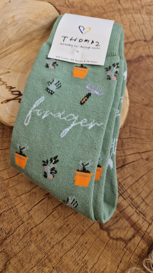 Busy Gardening Socks